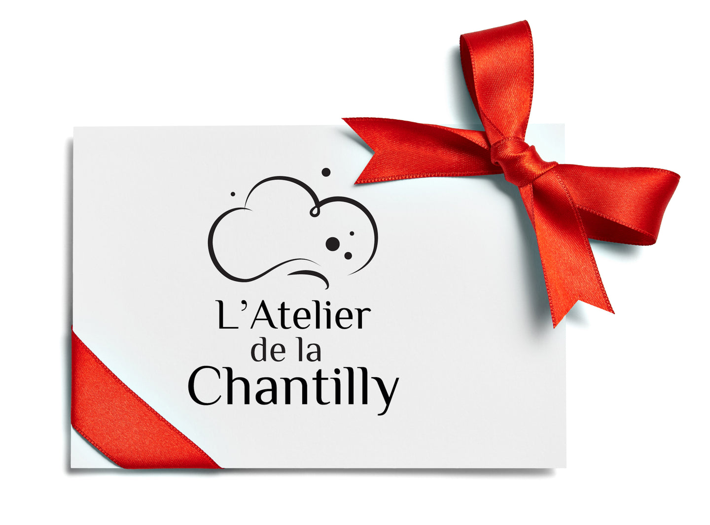Carte cadeau pour un Achat à l'Atelier de la Chantilly